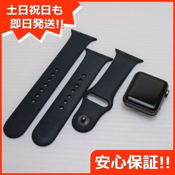 Apple Watch series3 38mm GPSモデル スペースグレイ Apple 土日祝発送OK 04000
