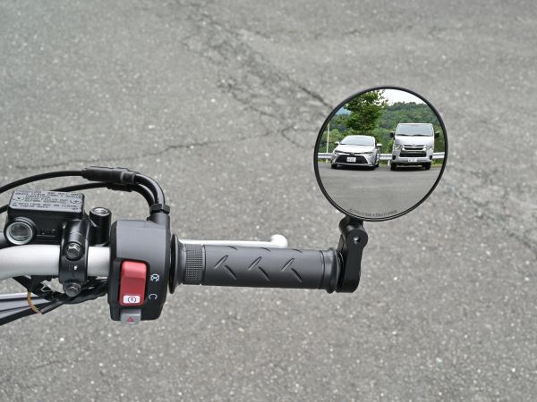 バッグ1 デイトナ（DAYTONA）（47889）ハイビジミラー バーエンドミラー