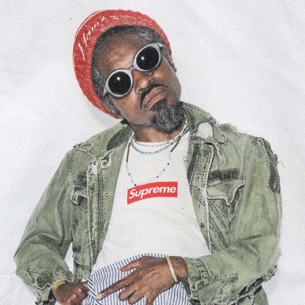 SUPREME (シュプリーム) 22AW Andre 3000 Tee アンドレ フォトプリント