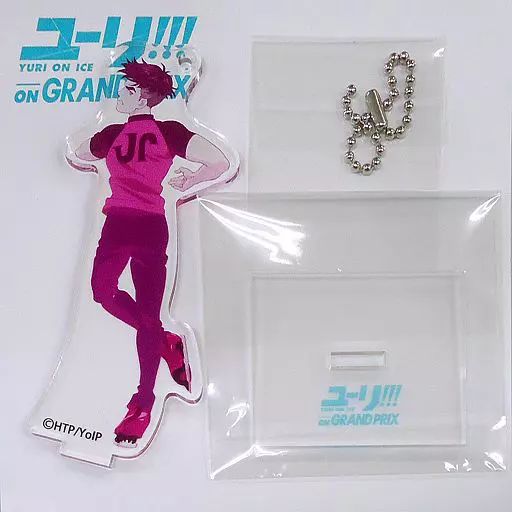 【中古】キーホルダー・マスコット(キャラクター) ジャン・ジャック・ルロワ アクリルスタンドチャーム 「ユーリ!!! on ICE Break Out Presents ユーリ!!! on GRAND PRIX」