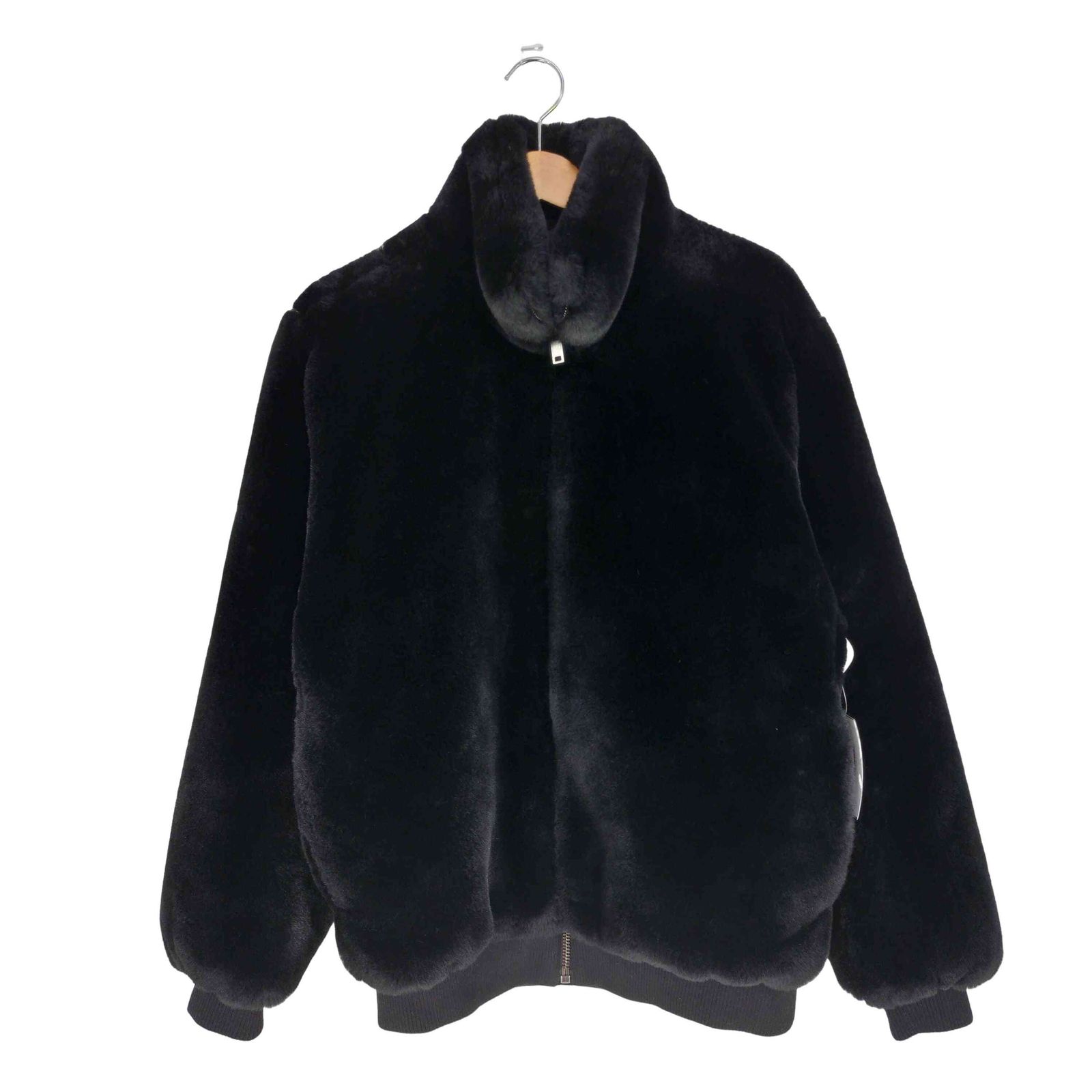 ザラ ZARA FAUX FUR JACKET フェイクファージャケット メンズ import：L - メルカリ