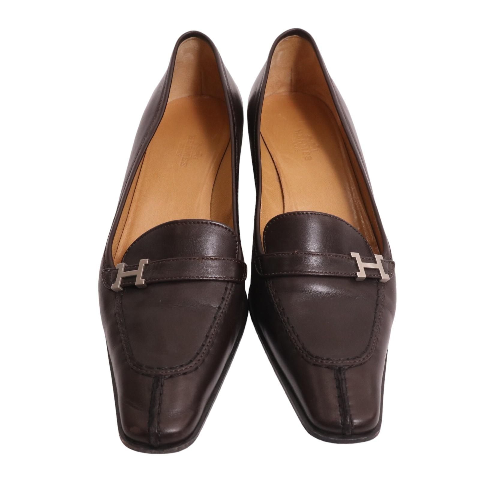 美品＊HERMES エルメス パンプス 靴 レディース 36 1/2 - メルカリ