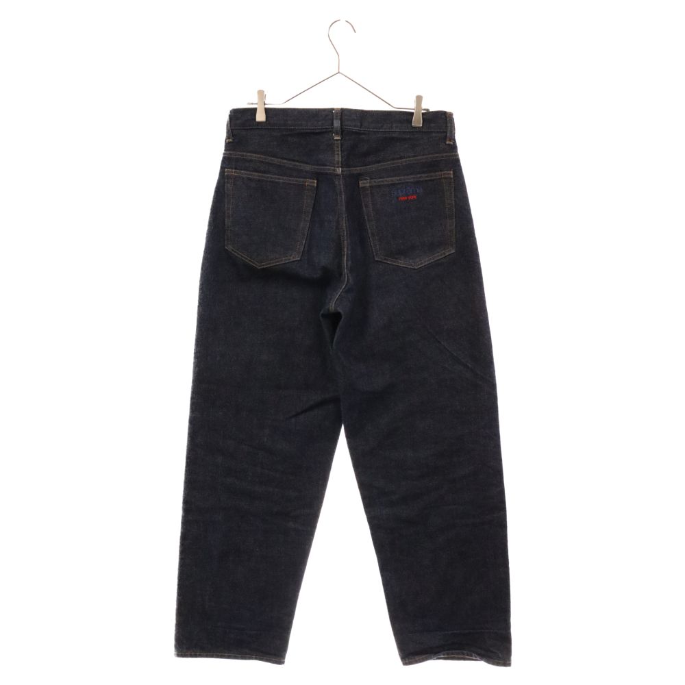 SUPREME (シュプリーム) 24SS Rigid Baggy Selvedge Jean リジッド バギー ジーンズ デニムパンツ インディゴ  - メルカリ