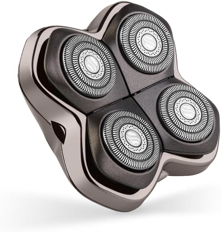 Skull Shaver スカルシェーバー Baron バロン PRO 4ヘッド 交換用ブレード 刃 Pittbull ピットブル 電動シェーバー 敏感肌用 肌弱い