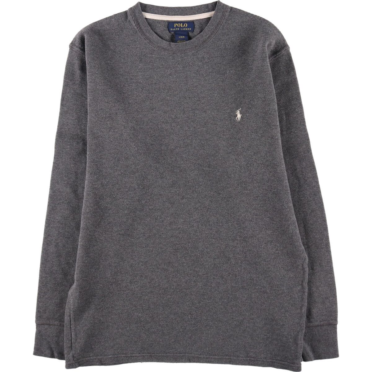 古着 ラルフローレン Ralph Lauren POLO RALPH LAUREN サーマルロンT ワッフル メンズL相当/eaa488237