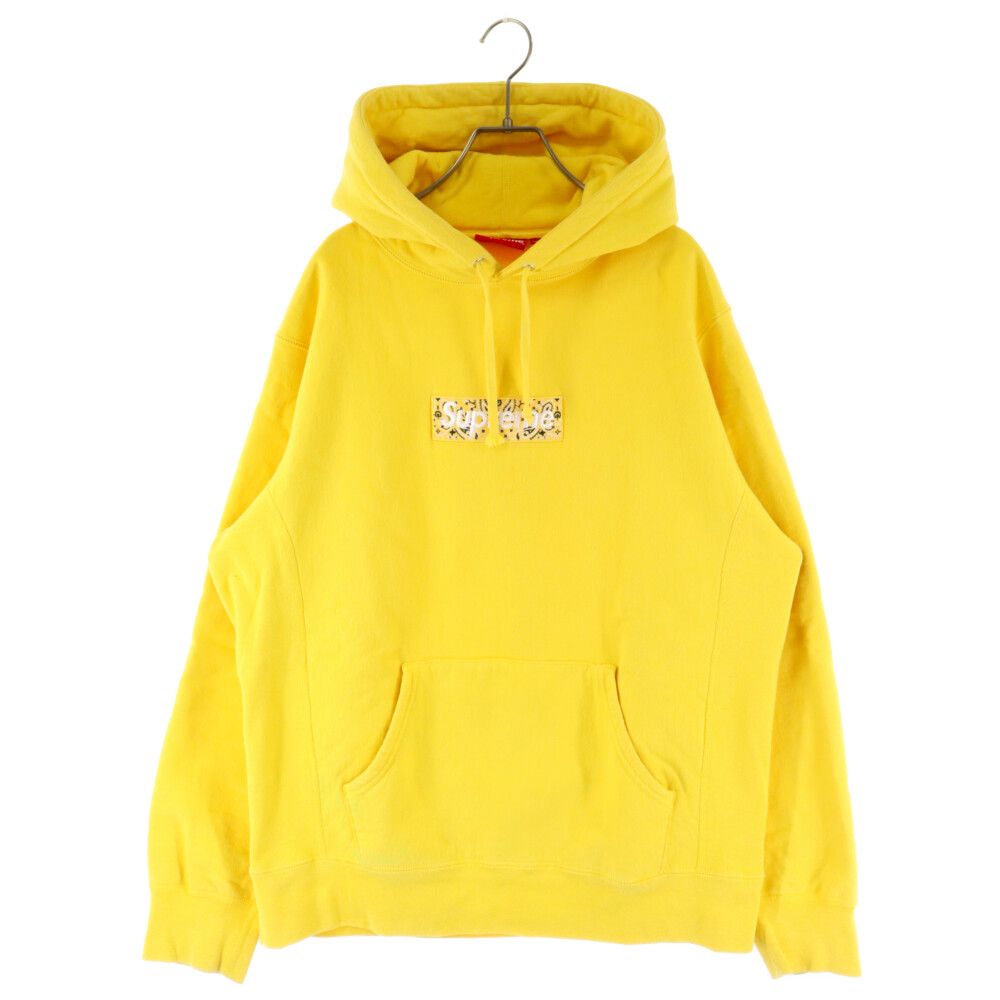 SUPREME (シュプリーム) 19AW Bandana Box Logo Hooded Sweatshirt