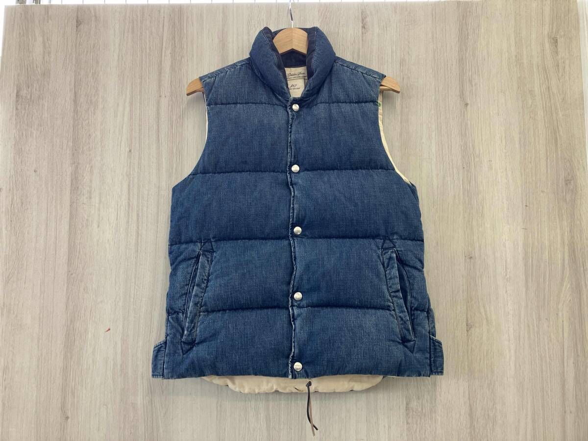 REMI RELIEF レミレリーフ デニムダウンベスト S
