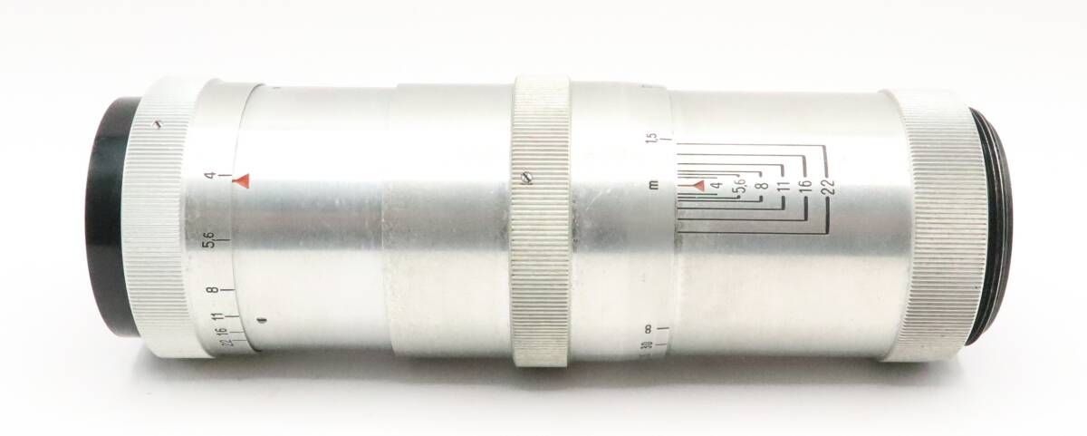 ☆希少品☆ カールツァイス Carl Zeiss Jena Triotar F4 13.5cm