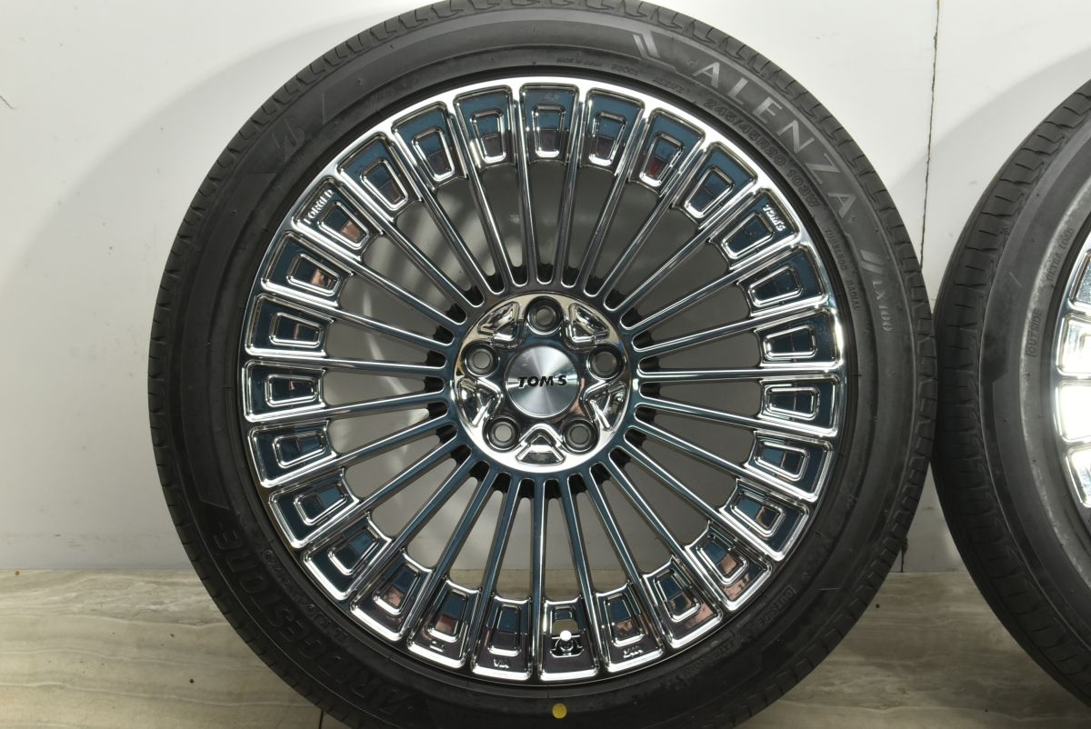 希少 美品】TOM'S TWF05 20in 8.5J +45 PCD120 スパッタリング