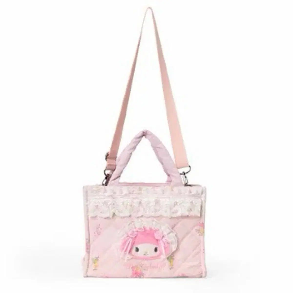 Sanrio サンリオ マイメロディ 白 フリル シリーズ 2way ハンドバッグ バッグ