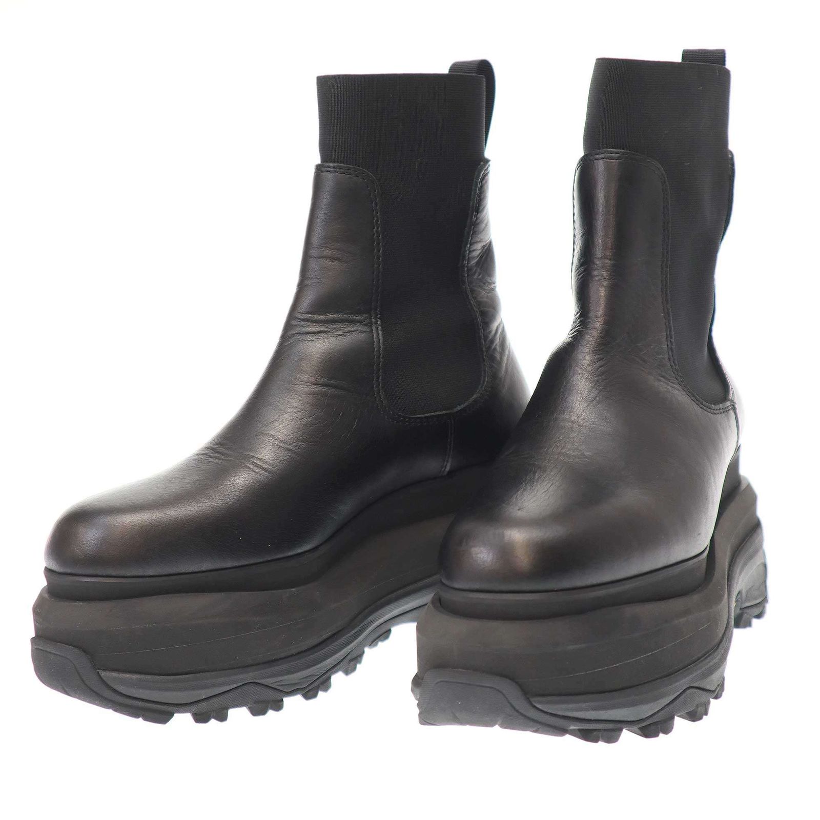 sacai サカイ Chelsea Boots Vibram プラットフォームサイドゴア