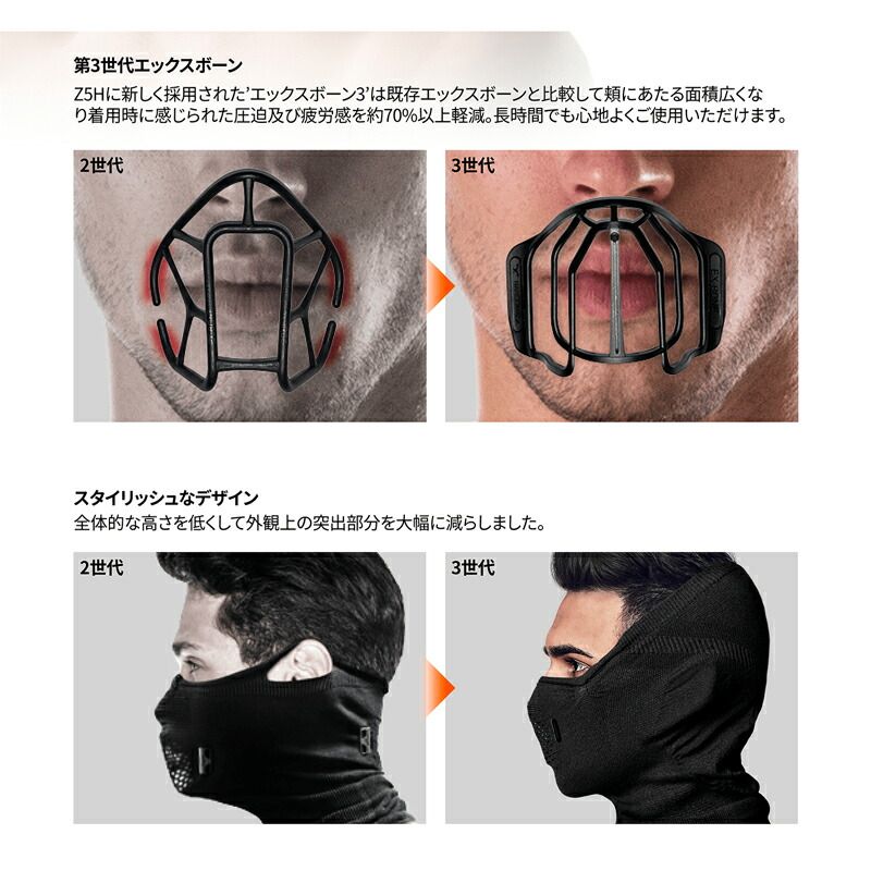 ナルーマスク ブラック