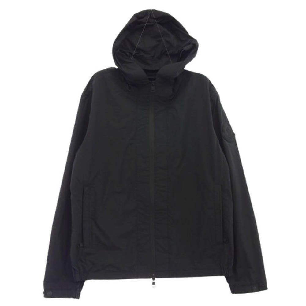 MONCLER ナイロンジャケットパーカー　ブラック MONCLER モンクレール ナイロンパーカー ナイロンジャケット
