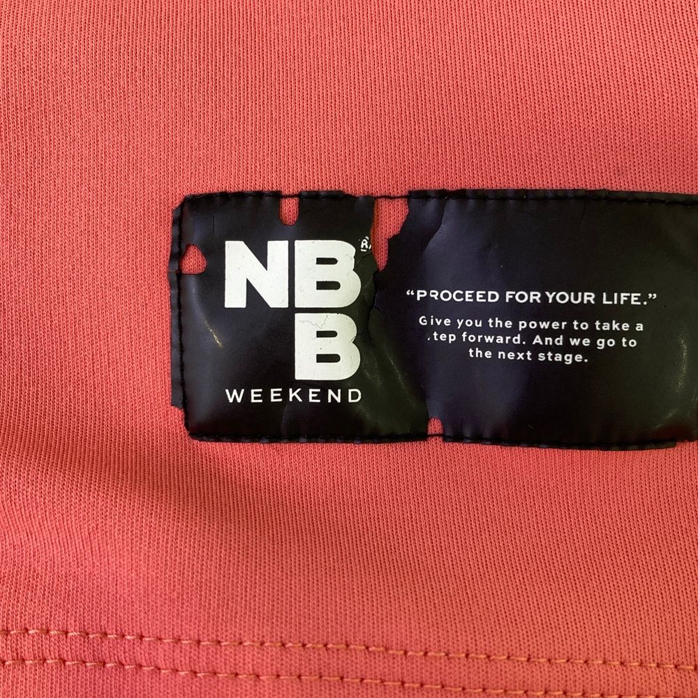 サイズ：1 NBB WEEKEND エヌビービーウィークエンド  ハイネック 半袖Tシャツ  ピンク系 [240101500305] ゴルフウェア レディース ストスト サイズ：1 NBB WEEKEND エヌビービーウィークエンド ハイネック