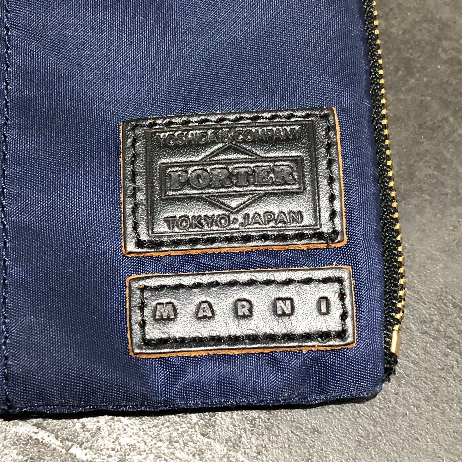 MARNI × PORTER ジップコインケース 財布 ポーター マルニ 78111A4