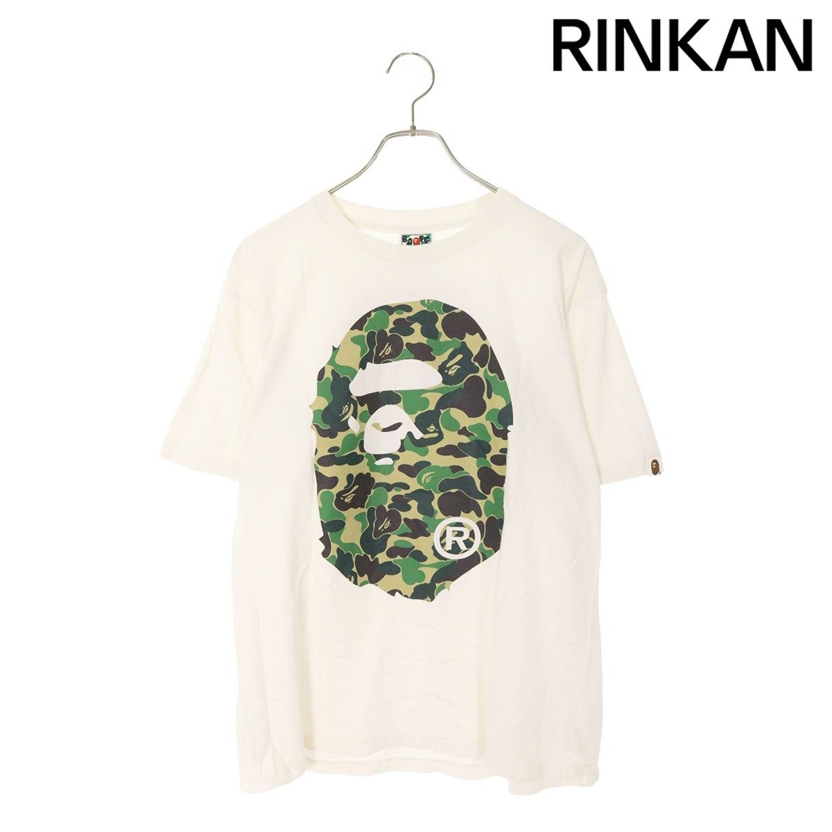 アベイシングエイプ 001TEK301006M カモフラ柄プリントTシャツ
