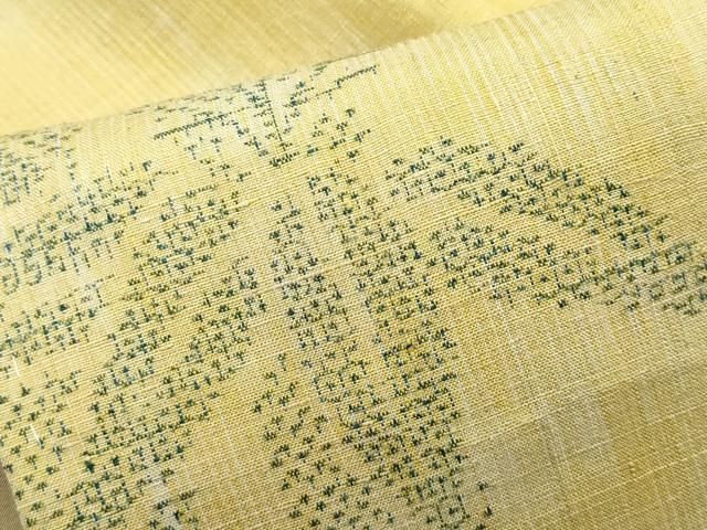 平和屋着物○結城紬 100亀甲 笹竹文 正絹 逸品 CAAR8303vf - メルカリ 