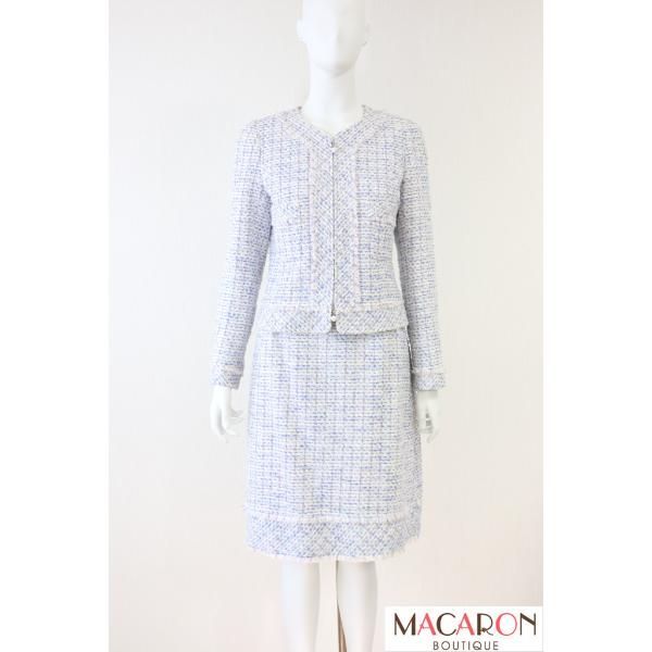 ルネ rene セレモニーツイードジャケット&スカート 36 美品 Rene