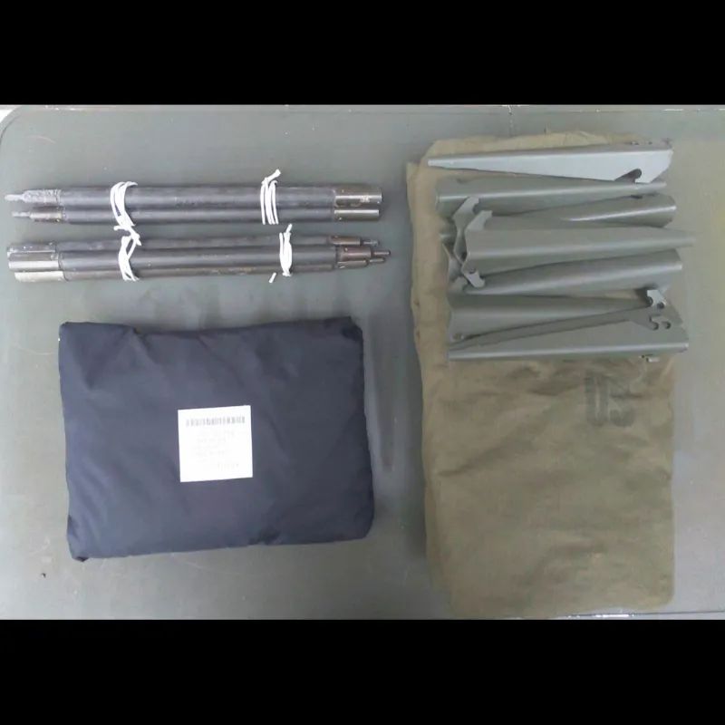 米軍実物 パップテント 軍幕 完全フルセット