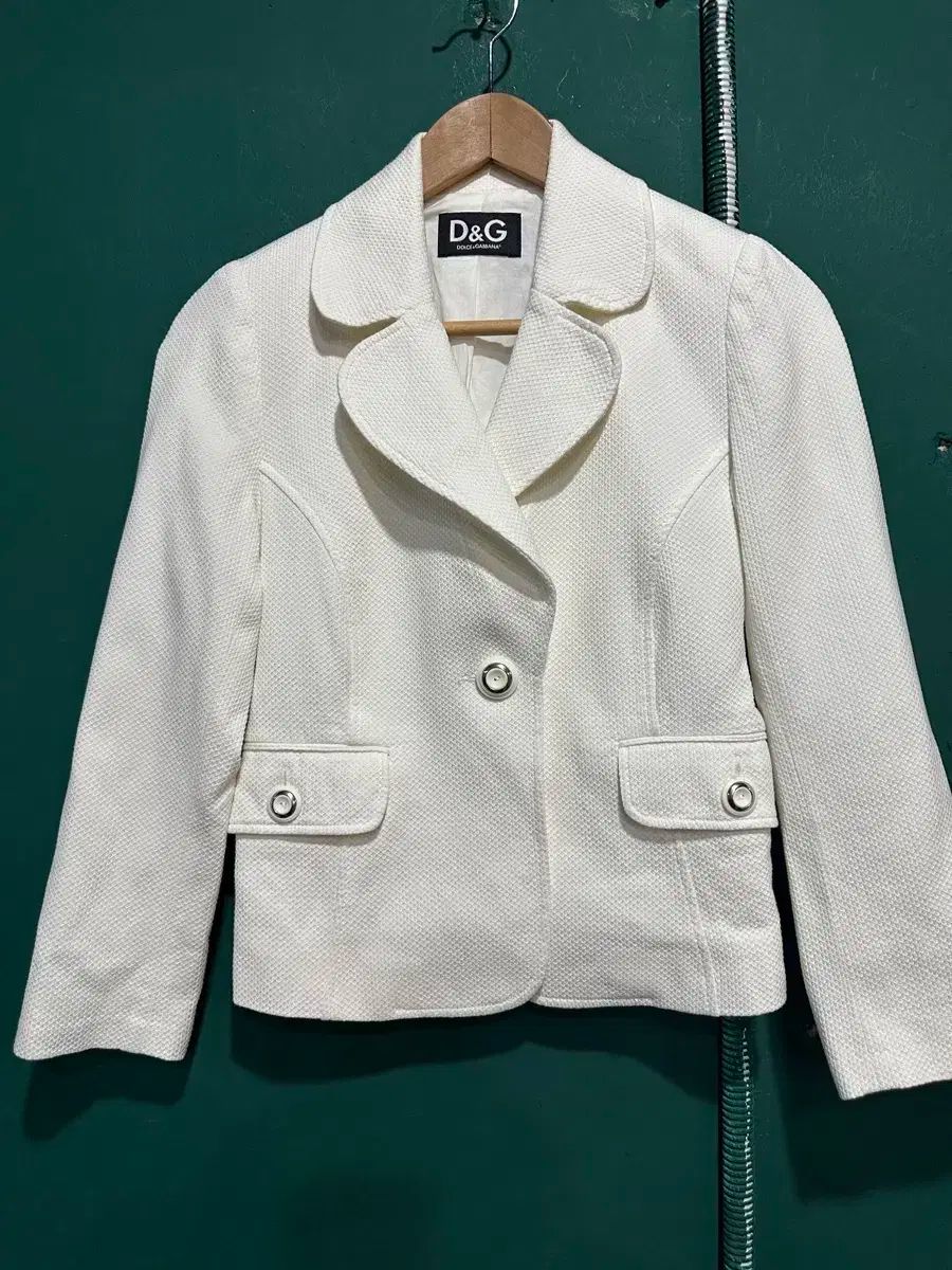 ドルチェ＆ガッバーナ セットアップ ジャケットスカート 白