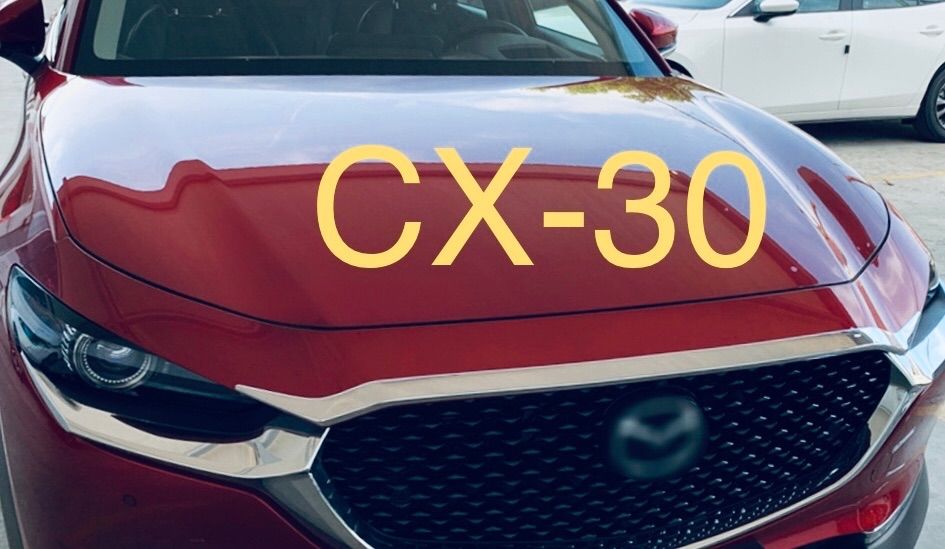 車 マツダ Mazda CX-30 DM系 ボンネットガーニッシュ