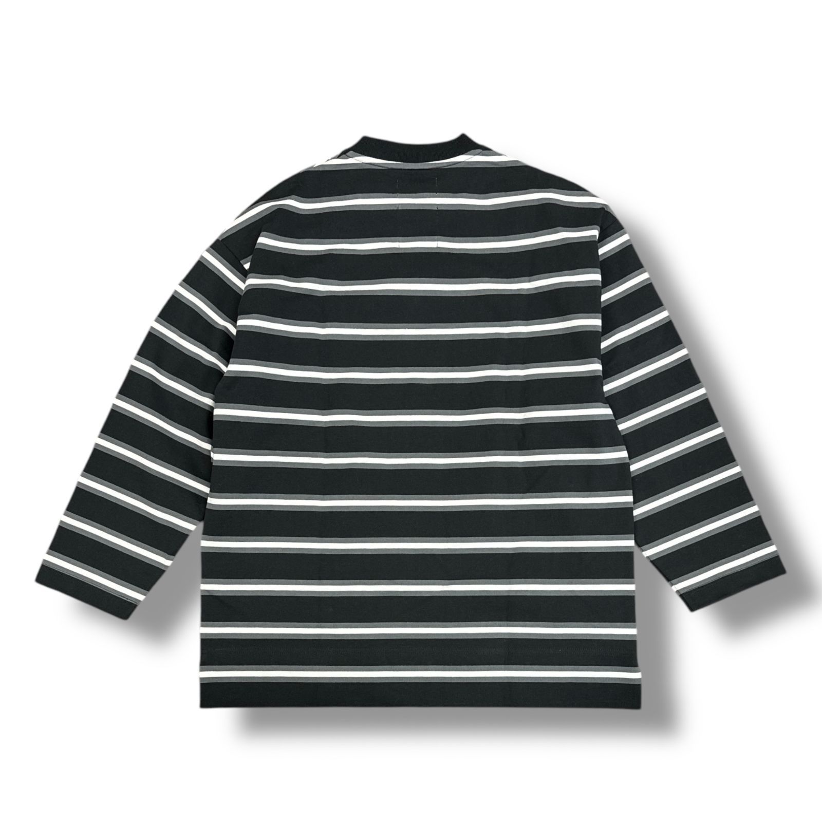 未使用品】MARKAWARE マーカウェア ボーダー モックネック ロンT - メルカリ
