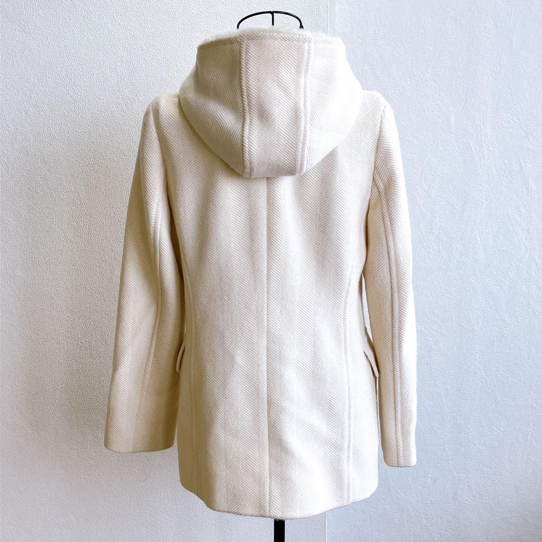 良品⭐️ イネド INED ダッフルコート アウター フード付き パーカー