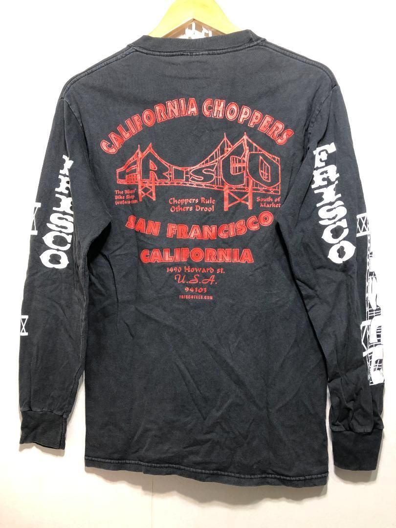 700110 FRISCO CHOPPERS ロンT S Tシャツ フリスコ