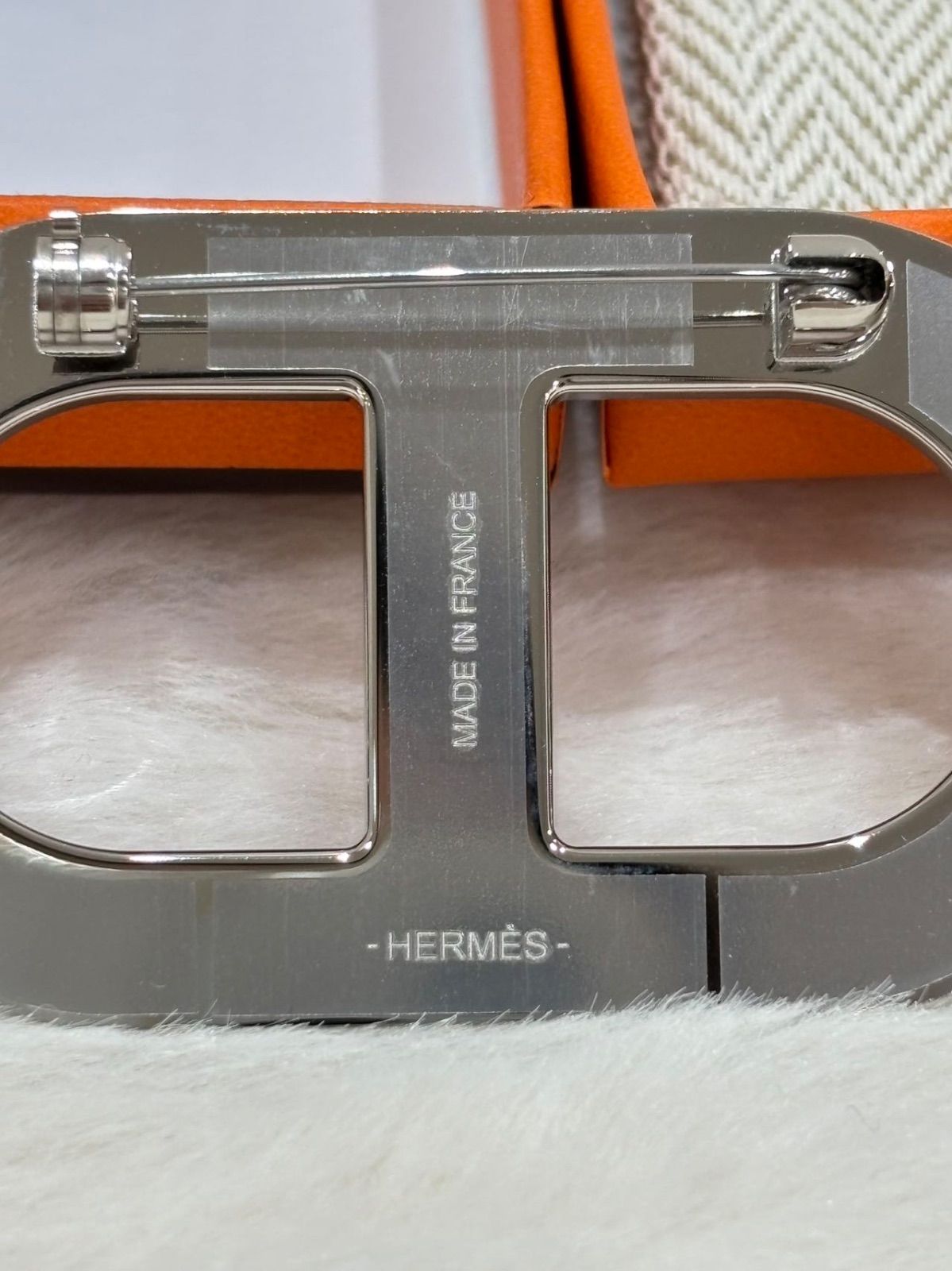 ◎HERMESエルメス ブローチ|シェーヌダンクル