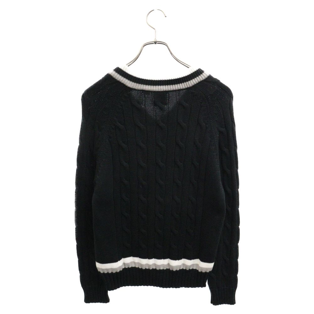 SUPREME (シュプリーム) 17SS ×LACOSTE Tennis Sweater ×ラコステ V