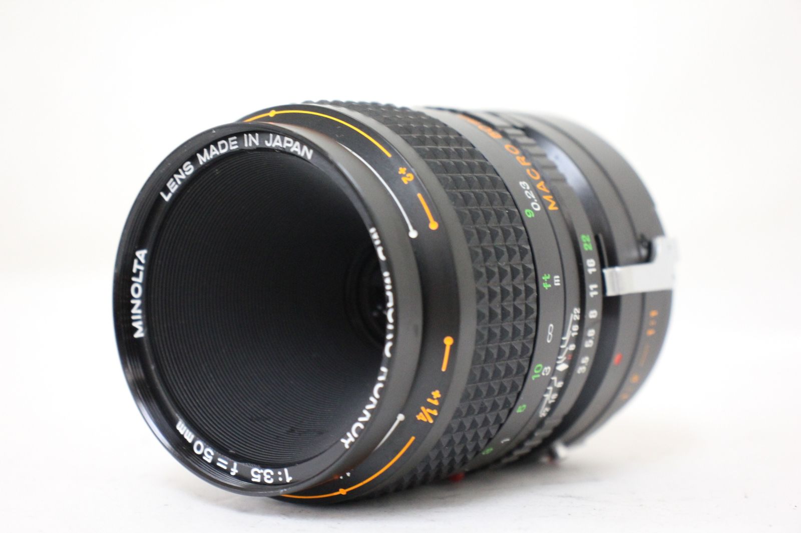 返品保証 ミノルタ Minolta MC Macro Rokkor 50mm F3.5 レンズ e876