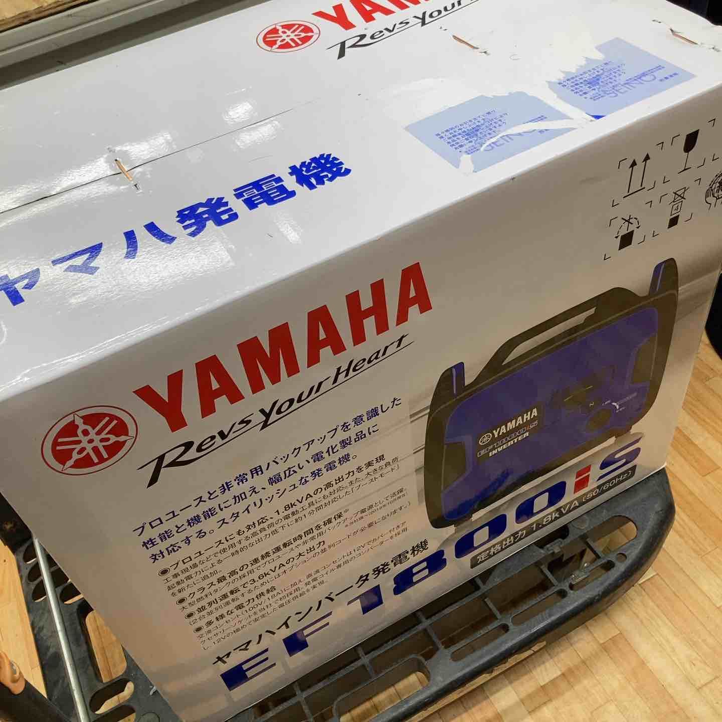 未使用品】☆ヤマハ(YAMAHA) 発電機 EF1800iS 1.8kVA 防音型