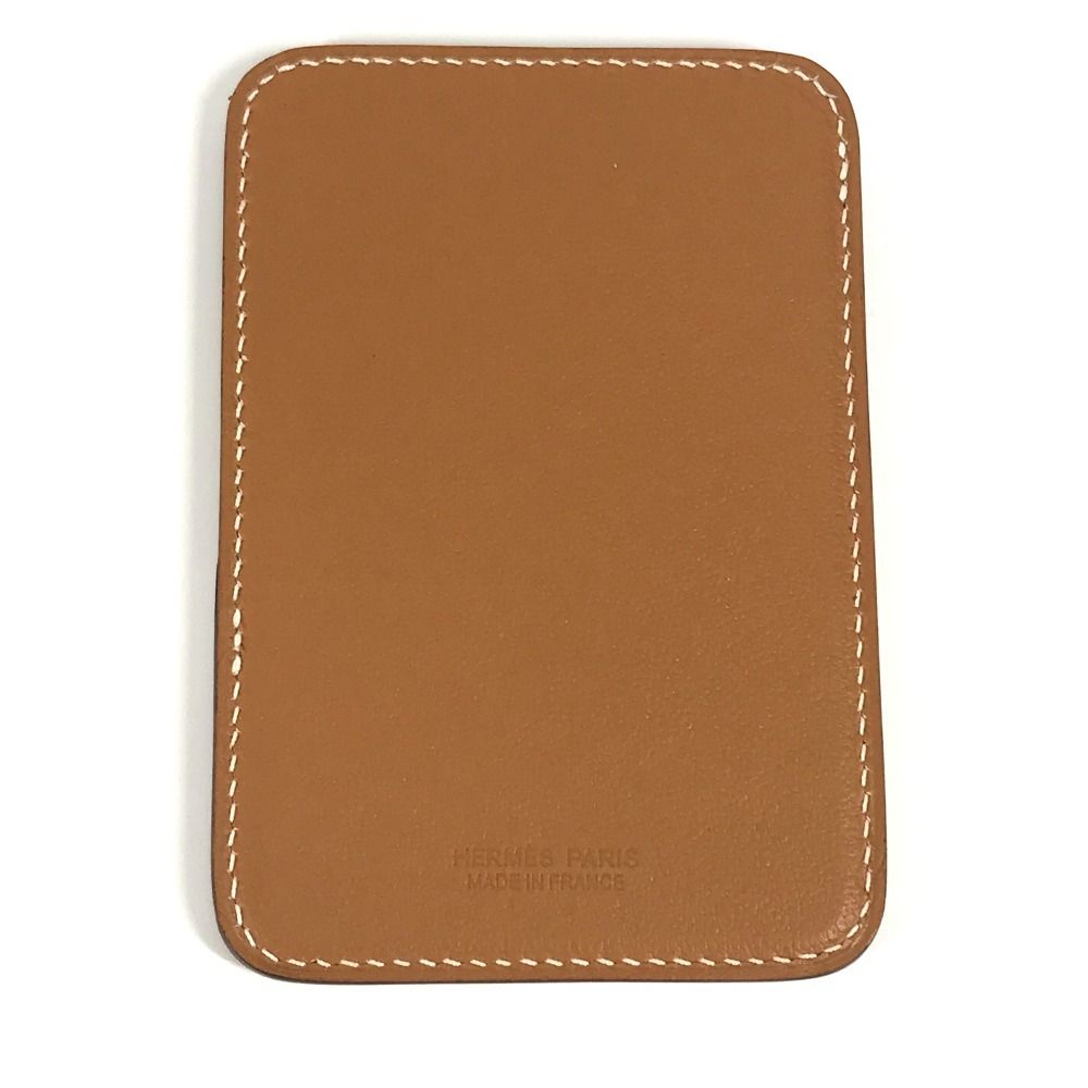 HERMES - 【新品】エルメス カードケース ドゴン ゴールド ブラウン 茶