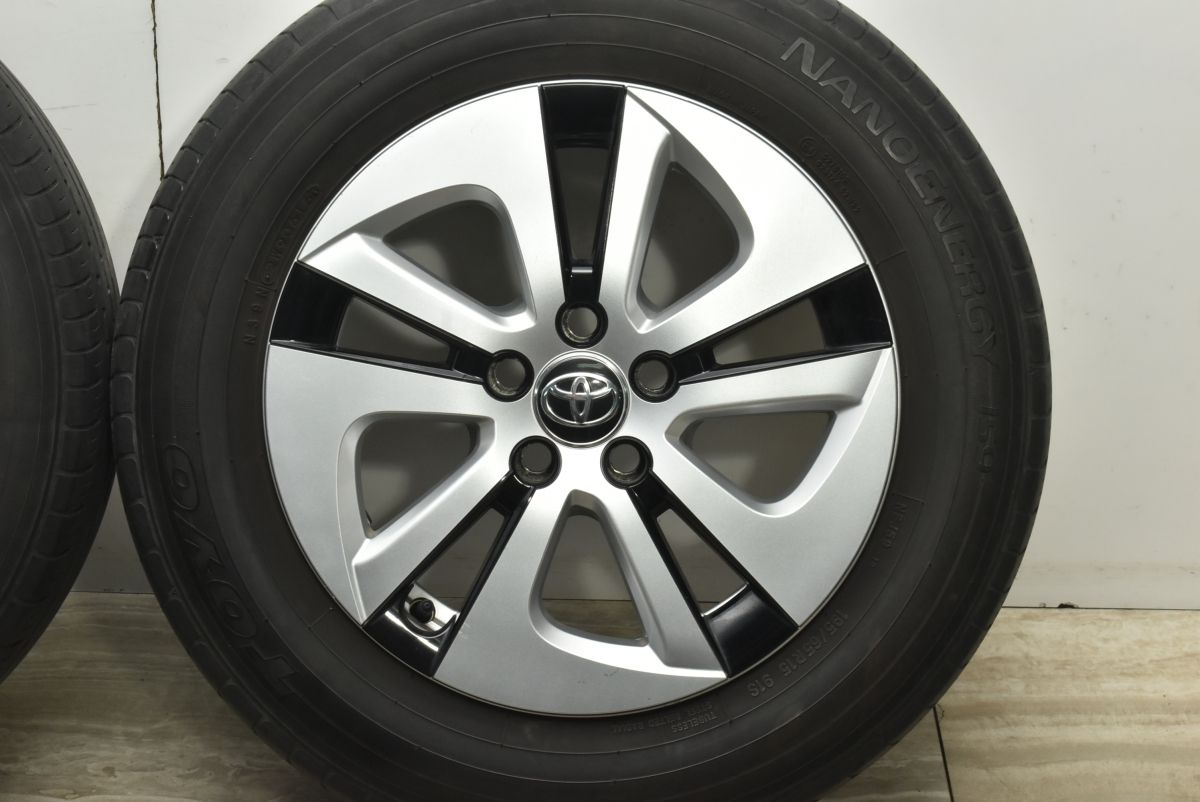 最終値下げ50 51系　プリウス　純正タイヤホイール 195/65/15 交換用に】トヨタ 50 プリウス 純正 15in 6.5J+40 PCD100 トーヨー