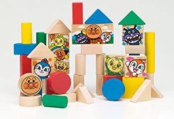アンパンマン 筒入りつみ木 (40ピース)
