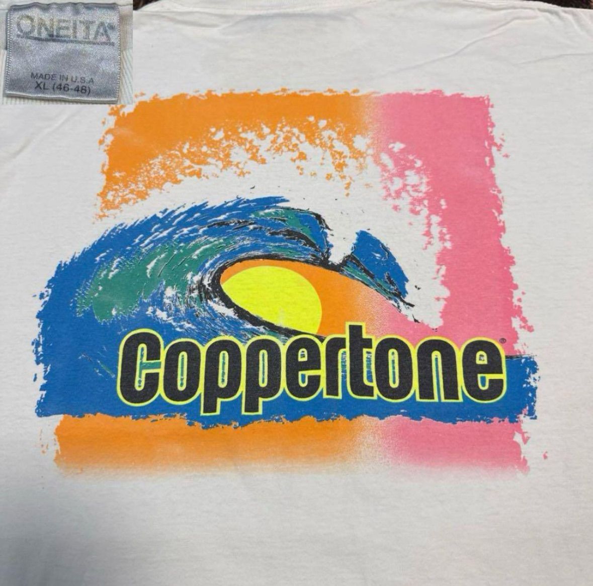 90s Coppertone SunScreenCream 40th Anniversary Onita USA製