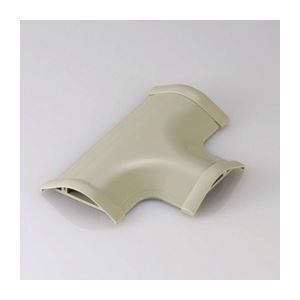 (まとめ)エレコム T型分岐(ベージュ) LD-GAT57