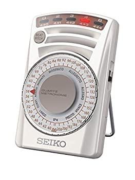 SEIKO セイコー メトロノーム クオーツ ホワイトSQ60 W