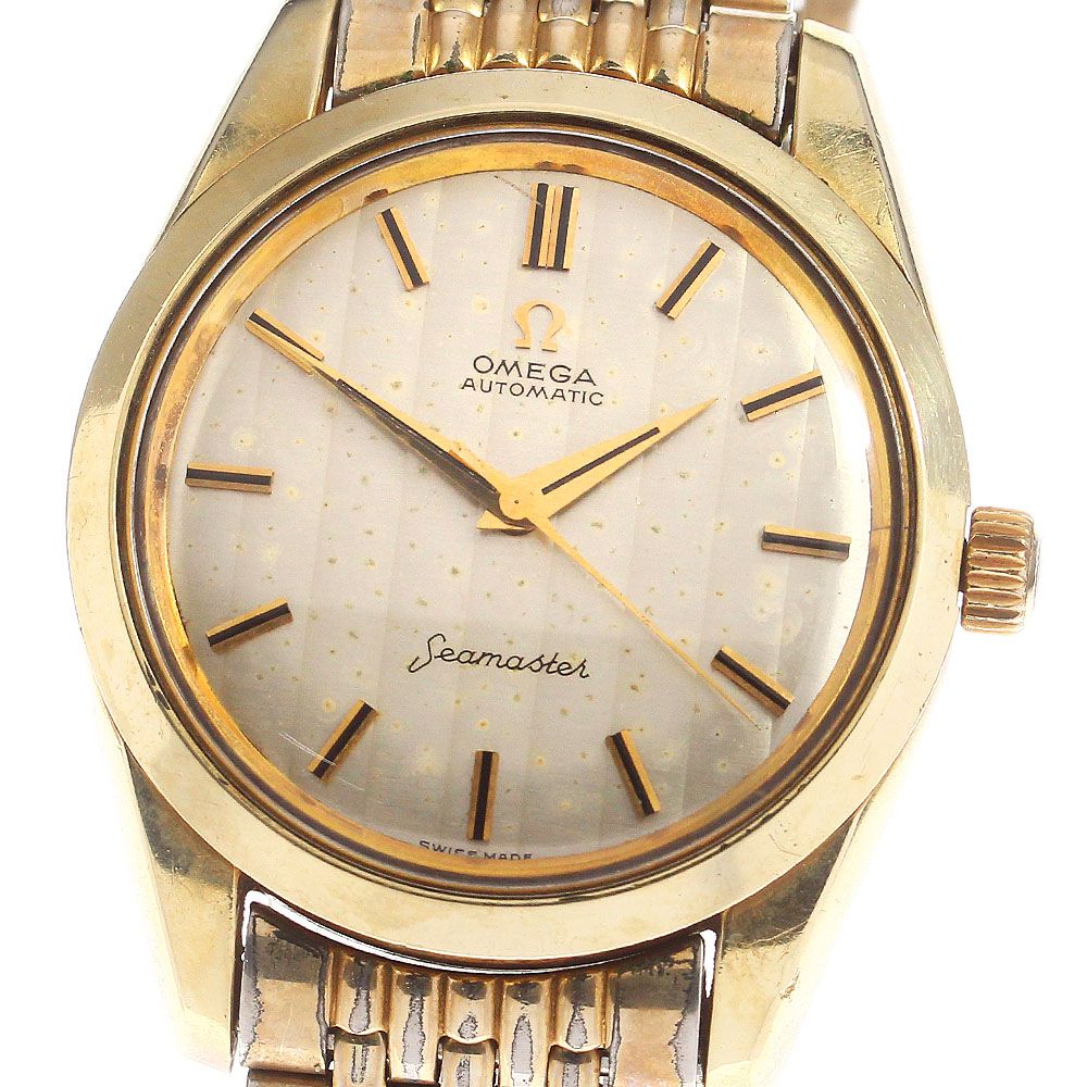 オメガ OMEGA Ref.14779-61 シーマスター Cal.565 ライスブレスレット ...