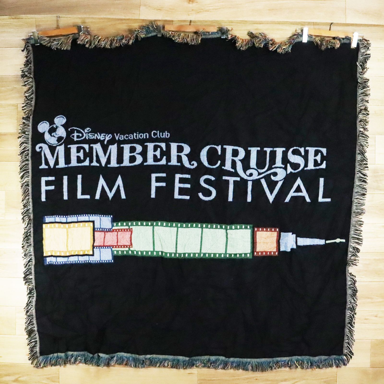 E5-5|D6.3-1 Disney ディズニー DISNEY MEMBER CRUISE FILM 船 ラグ マット カーペット ブランケット タペストリー インテリア雑貨 絨毯