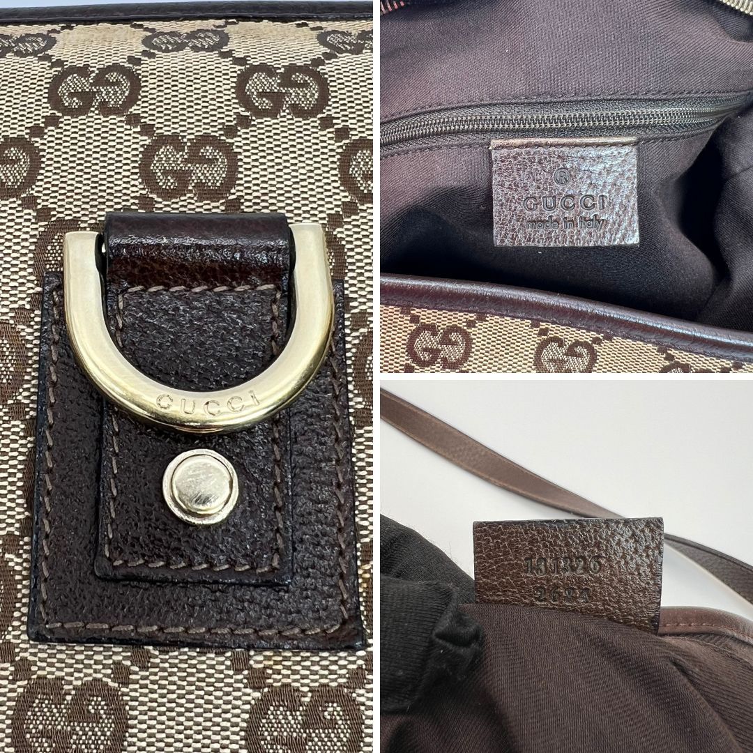 極美品 GUCCI グッチ ショルダーバッグ アビーライン GG