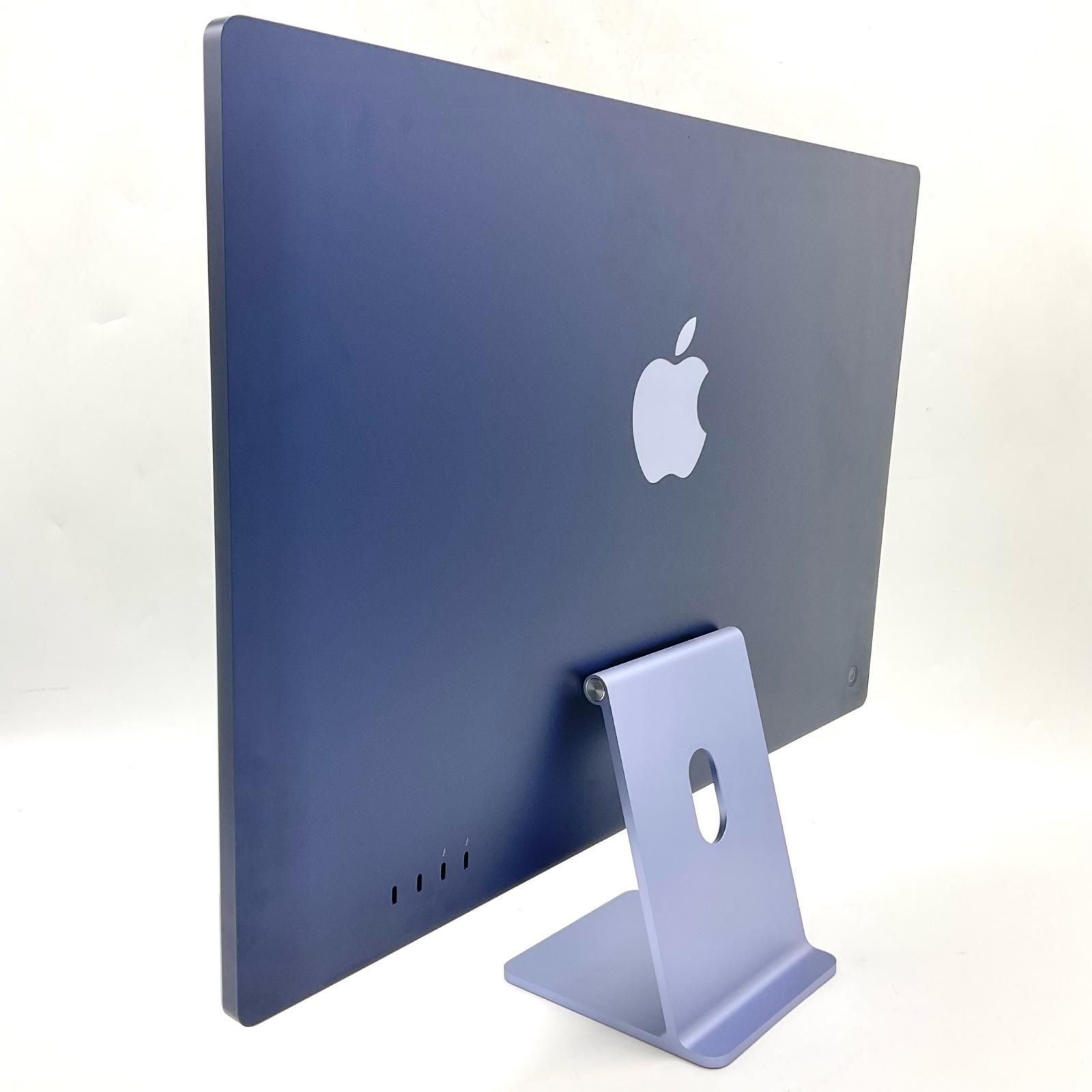Apple iMac 24インチ 2021 M1 8GB SSD 256GB パープル 超 動作 済 全額返金保証 最速発送