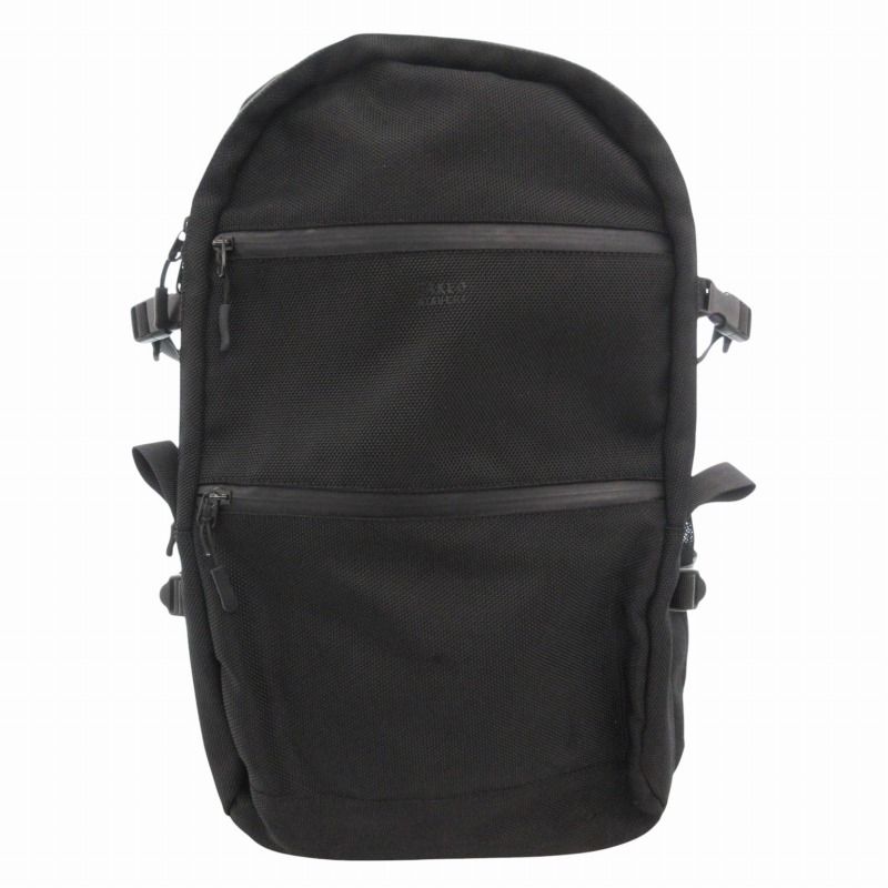 タケオキクチ TAKEO KIKUCHI ラージキャパシティー Large Capacity バックパック ロゴ ナイロン 黒 ブラック G8701310 |GV