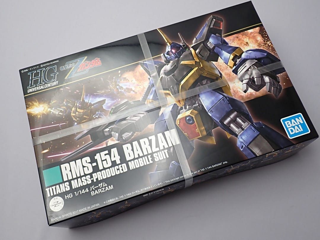 BANDAI - BANDAI バンダイ ガンプラ  RMS-154 BARZAM  TITANS MASS-PRODUCED MOBILE SUIT  HG 1/144 バーザムBARZAM  204 新品 未開封品 【送料無料】 D-2322【質屋出品】 Bandai HGUC RMS-154 Barzam Titans Mass-Produced Mobile Suit