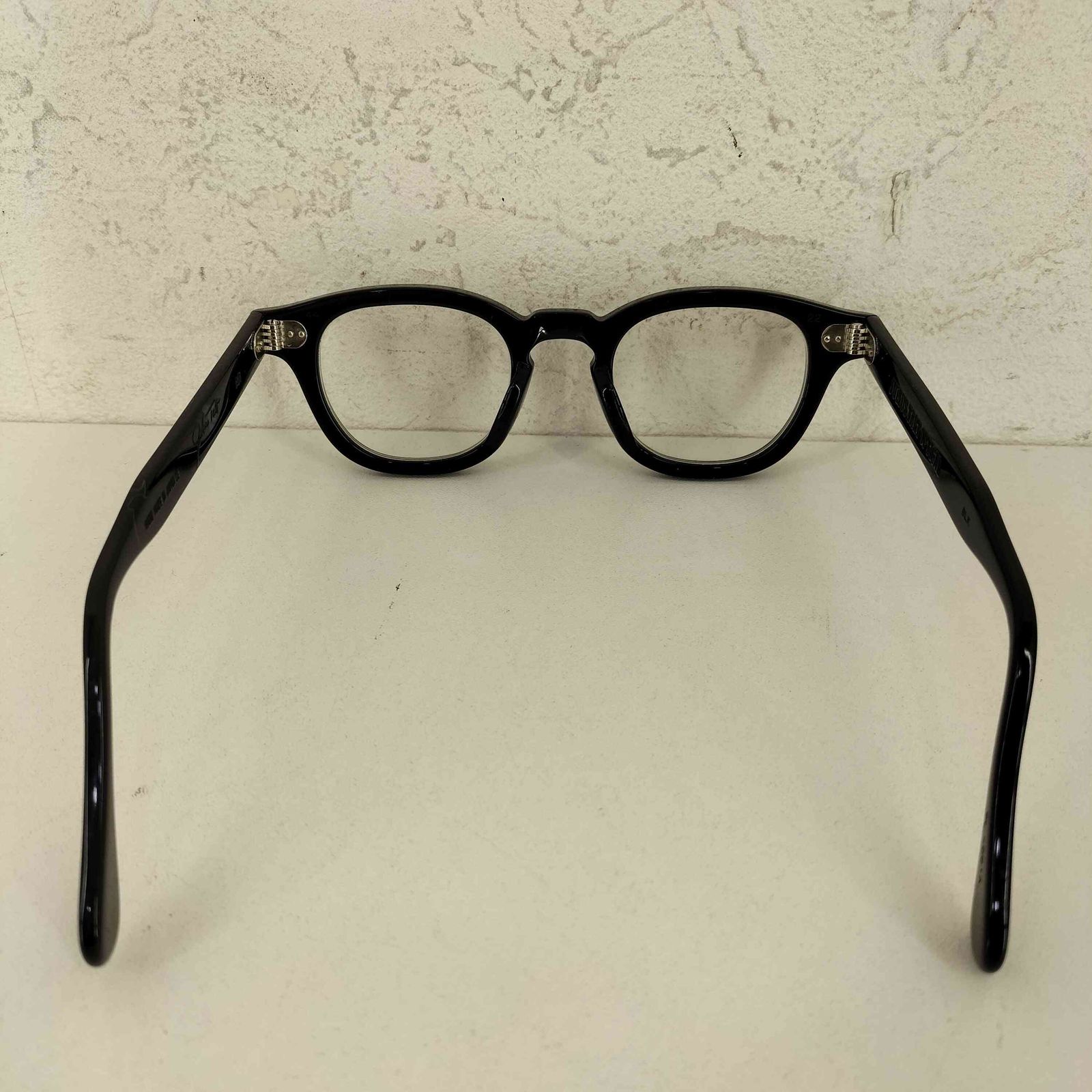 【専用】ジュリアスタート オプティカルARブラック44 22 PL-001A JULIUS TART OPTICAL ジュリアス タート オプティカル メガネ AR 44/22