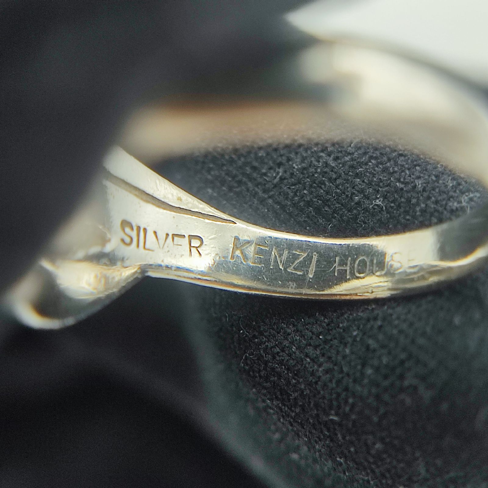 美品】KENJIHOUSE ケンジハウス シルバーデザインリング SILVER