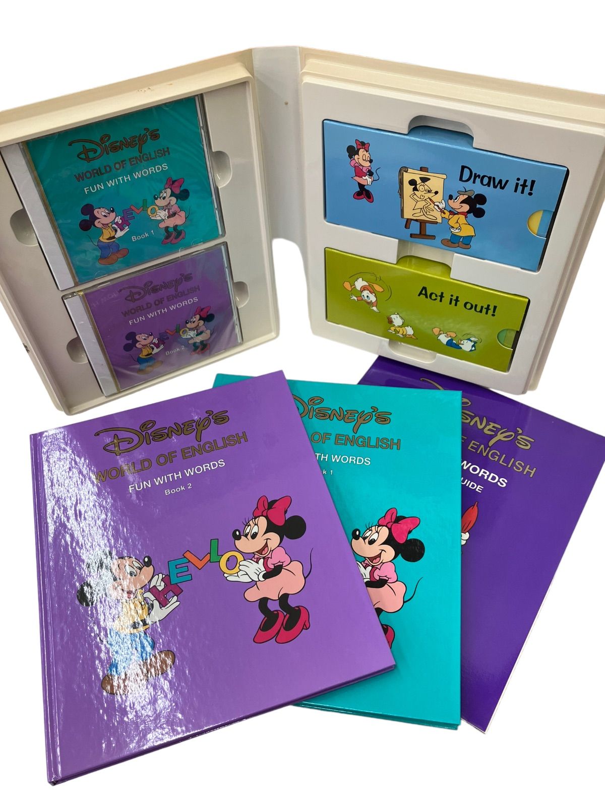 ディズニーワールドイングリッシュ ディズニーワールド オブ イングリッシュ SING ALONG! 4本 DWE
