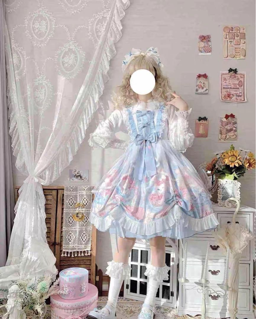 ロリータワンピース♪パステルカラーが可愛い