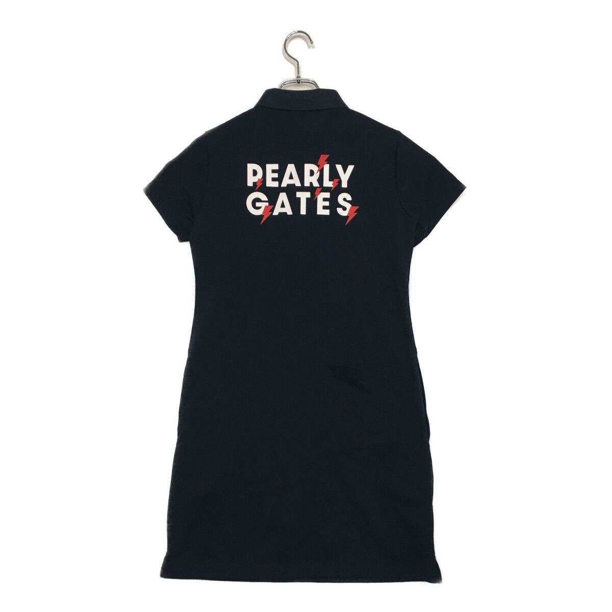 レディース パーリーゲイツ PEARLY GATES ワンピース 0 S 紺 ネイビー 半袖