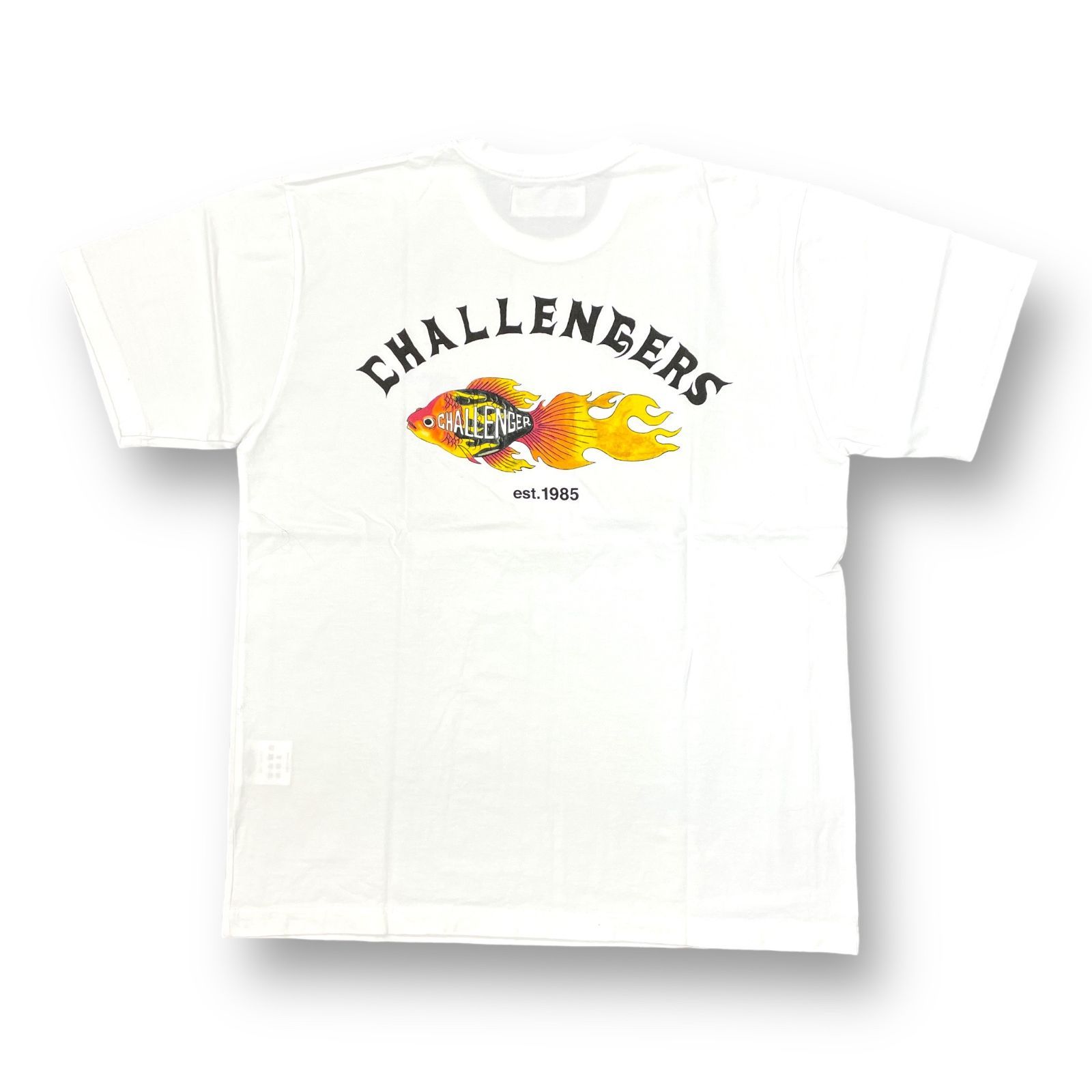 新品 CHALLENGER 22SS FLAME FISH TEE フレイム フィッシュ プリント